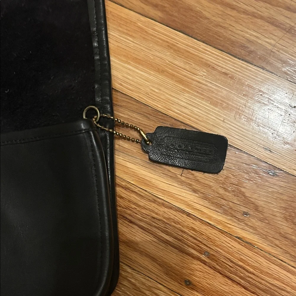 Coach Black Leather Men's or Women’s Clutch Wallet Vintage - Picture 5 of 13